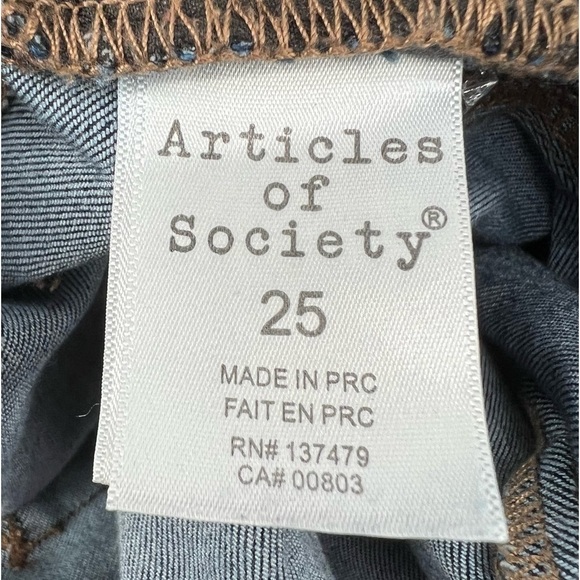 Articles of Society Secret Fit Belly Skinny Maternity Jeans Size 25 Women's - Picture 2 of 7